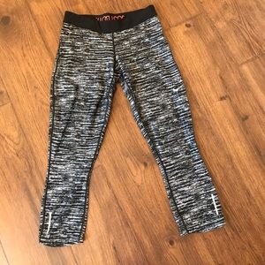 Nike striped workout pants